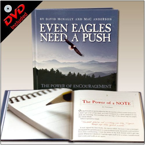 Pre-Owned Even Eagles Need A Push w/DVD (Hardcover) 0965626431 9781608100392