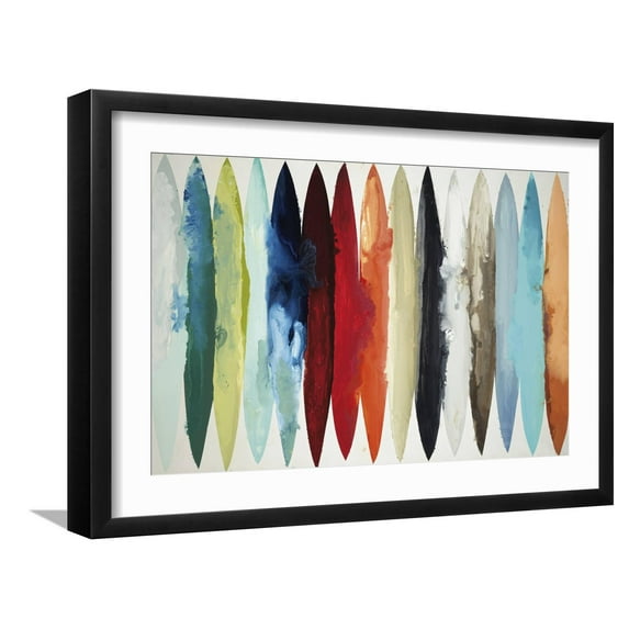 Even Flow Framed Art Print by Randy Hibberd, 18" x 12", Sold by Art.com
