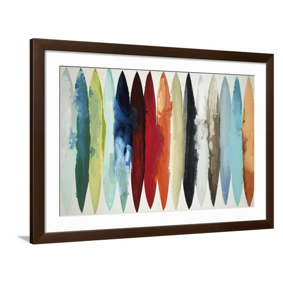 Even Flow Framed Art Print by Randy Hibberd, 36" x 24", Sold by Art.com