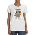 thumbnail image 1 of Even Raccoons Recycle! T-Shirt Women -Smartprints Designs, Female 5X-Large, 1 of 4