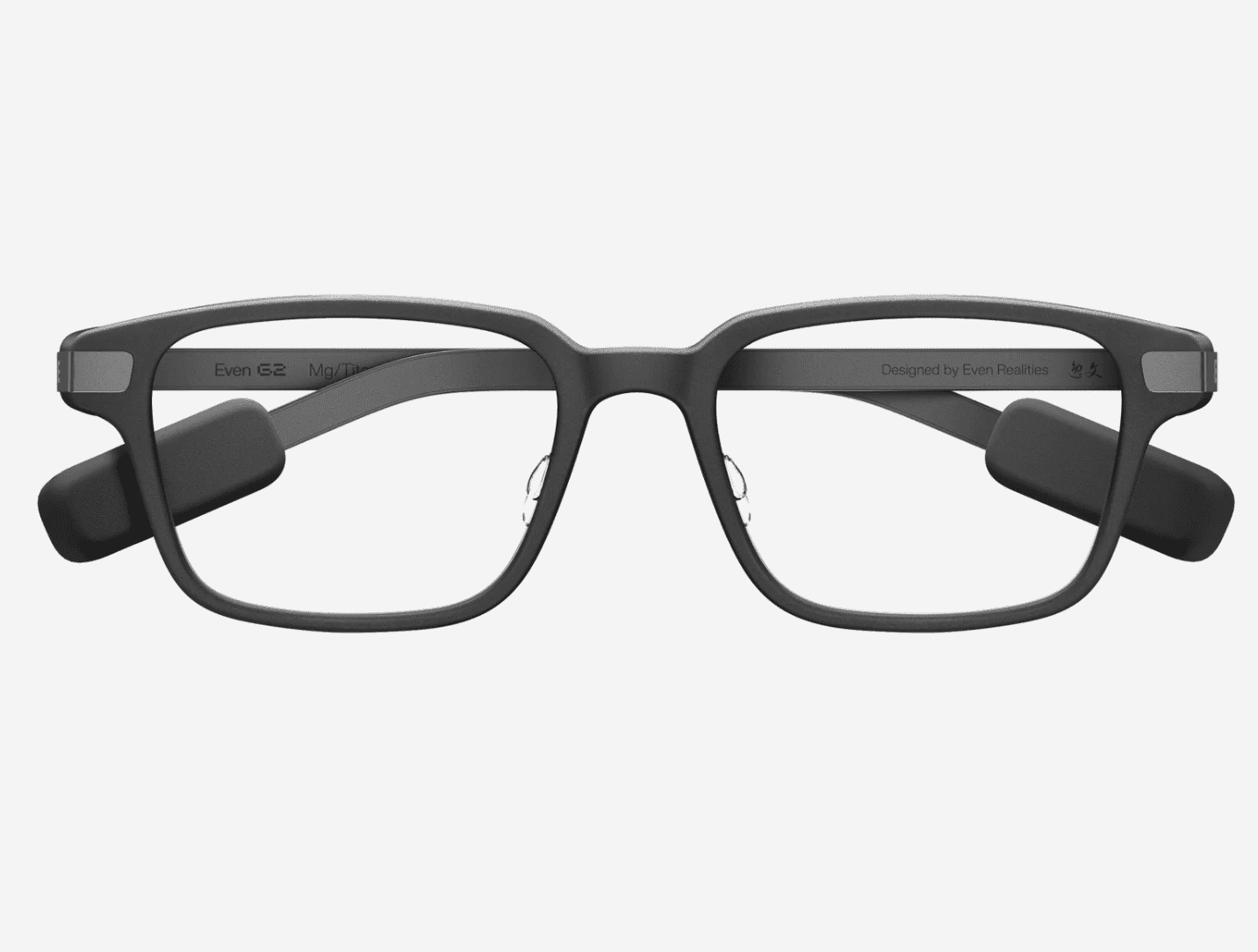 Even Realities G2 B Smart Glasses, AI-Powered Display, Navigation & Translation, Grey