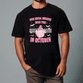thumbnail image 1 of Even Social Workers Wear Pink For October Cancer Awareness Unisex T-shirt, for men & women, up to size 5XL, 1 of 2