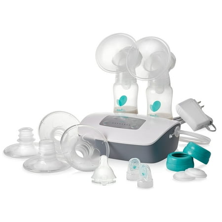 Evenflo Advanced Double Electric Hospital-Strength Breast Pump with 3 Flange Sizes