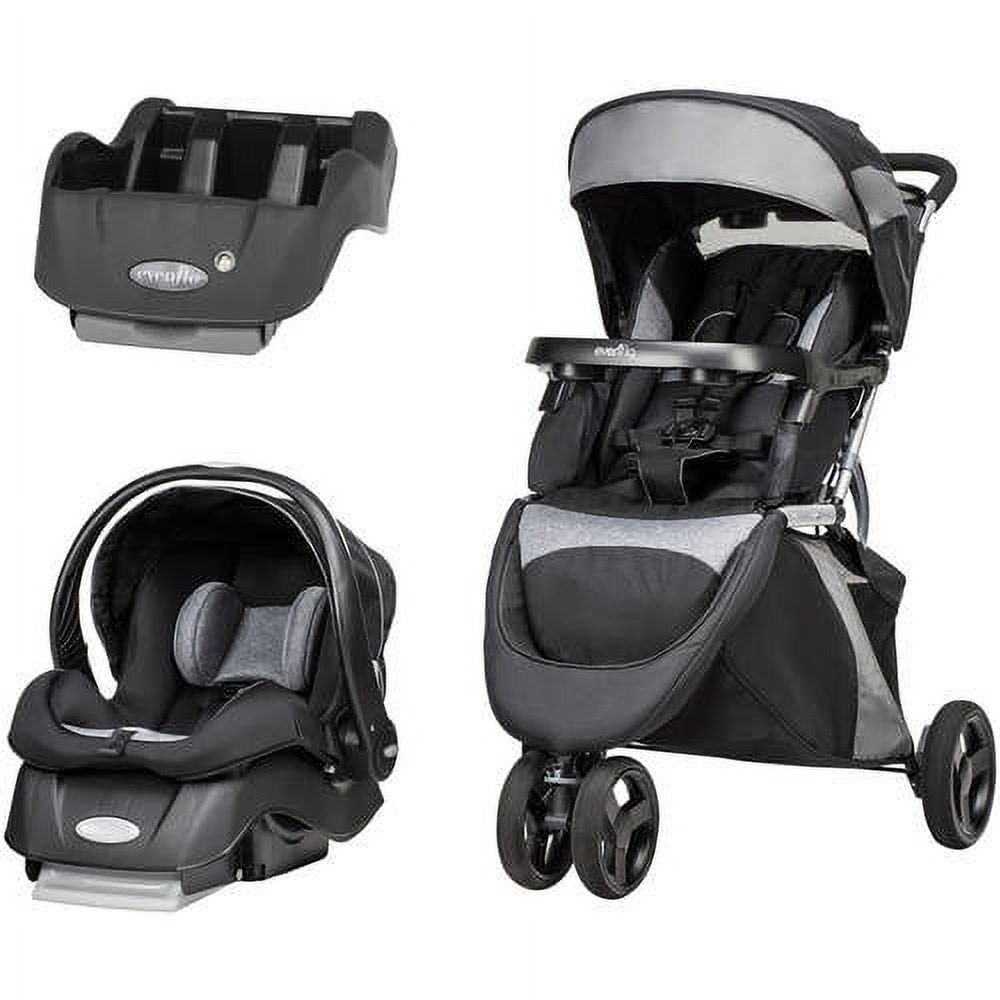 Evenflo Advanced SensorSafe Epic Travel System with BONUS Car Seat Base Walmart