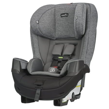 Evenflo Stratos Convertible Car Seat with SensorSafe Technology, Jet