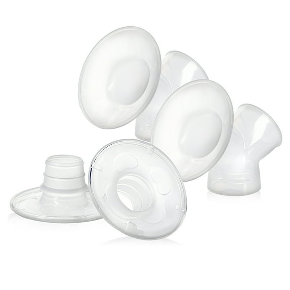 Evenflo AdvancedFit Flange Inserts for Breast Pumps, X-Large & XX-Large Sizes 1 Pack of 2 Inserts