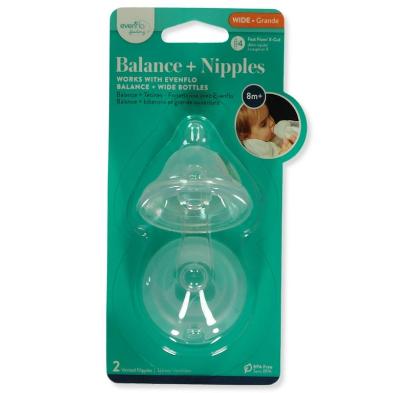 Lansinoh mOmma Fast Flow Nipples - 2 Pack