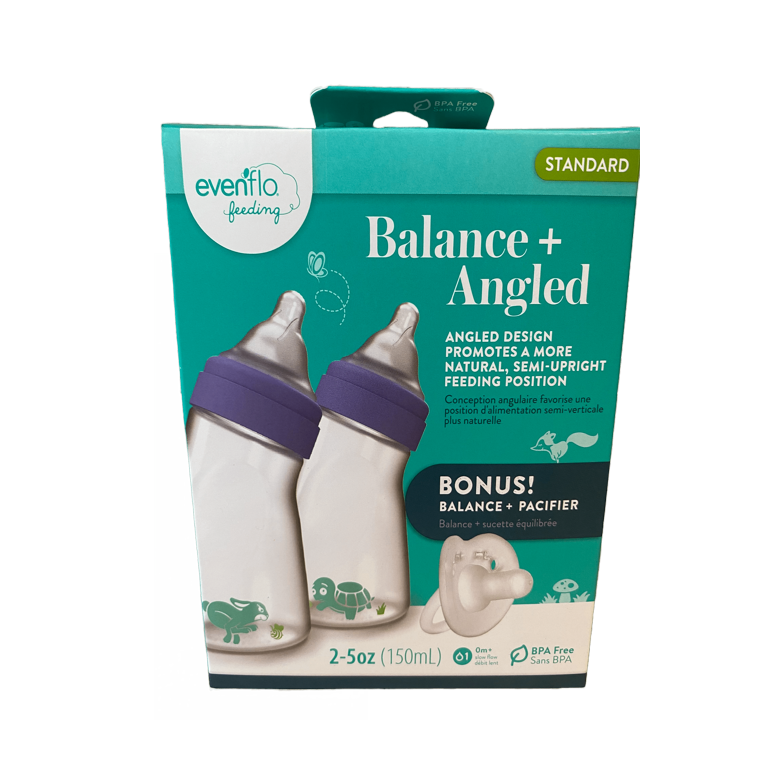EVENFLO BALANCE PLUS ANGLED OUNCE PACK ASSORTED WITH