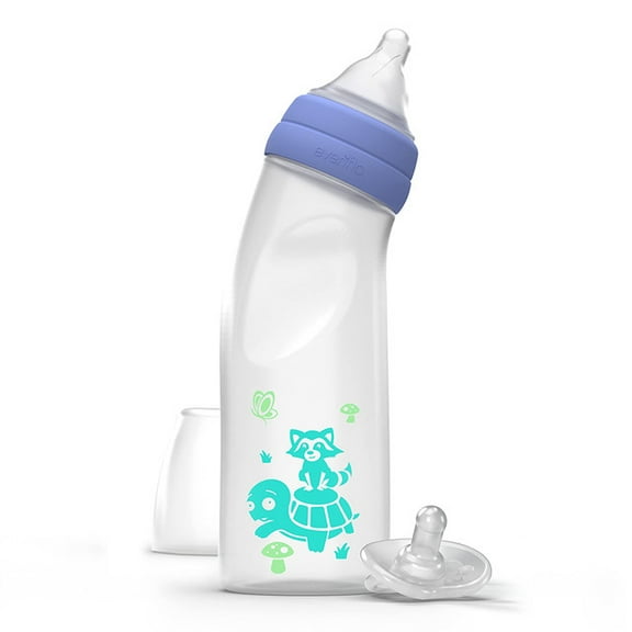 Evenflo Balanced Plus Angled Standard 0m Plus Baby Bottle, 1 Ea