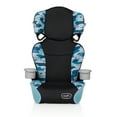thumbnail image 1 of Evenflo Big Kid High Back Booster Baby & Toddler Car Seats "with" 2-Cupholders, Jonas Blue, 1 of 5