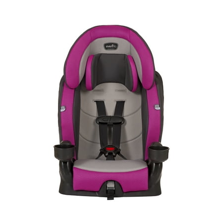 Evenflo Chase Plus 2-in-1 Booster Car Seat (Geneva Pink)