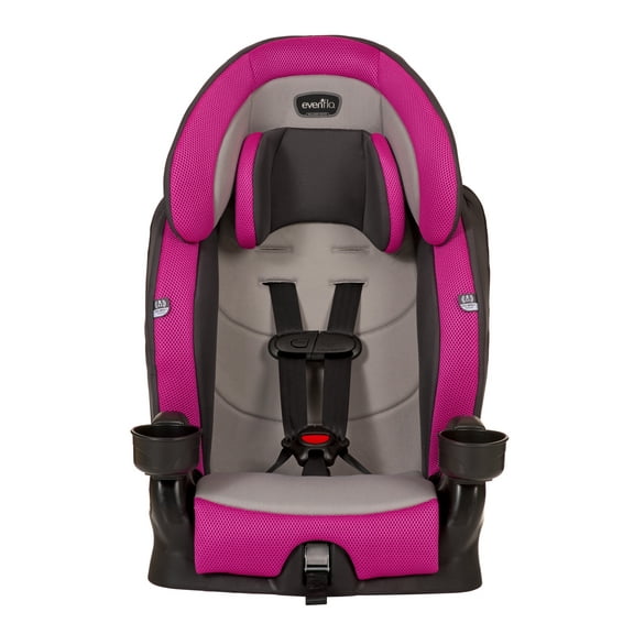 Evenflo Chase Plus 2-in-1 Booster Toddler Car Seat (Geneva Pink)