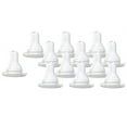 thumbnail image 1 of Evenflo CustomFlow Classic Silicone Nipples, Medium Flow (3-6 months) 4 ea (Pack of 3), 1 of 1