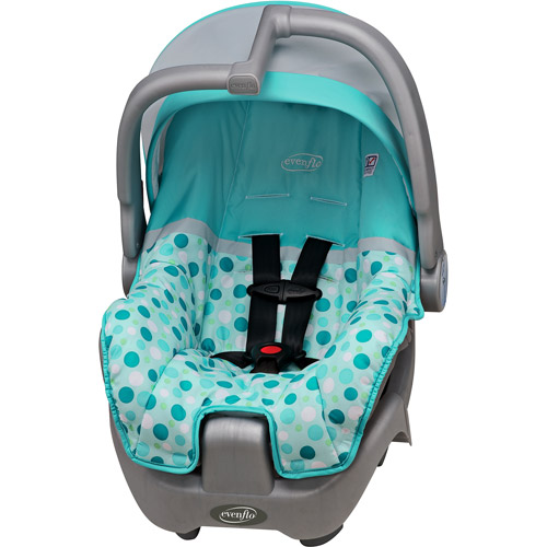 Evenflo Discovery 5 Infant Car Seat, Confetti Aruba Blue