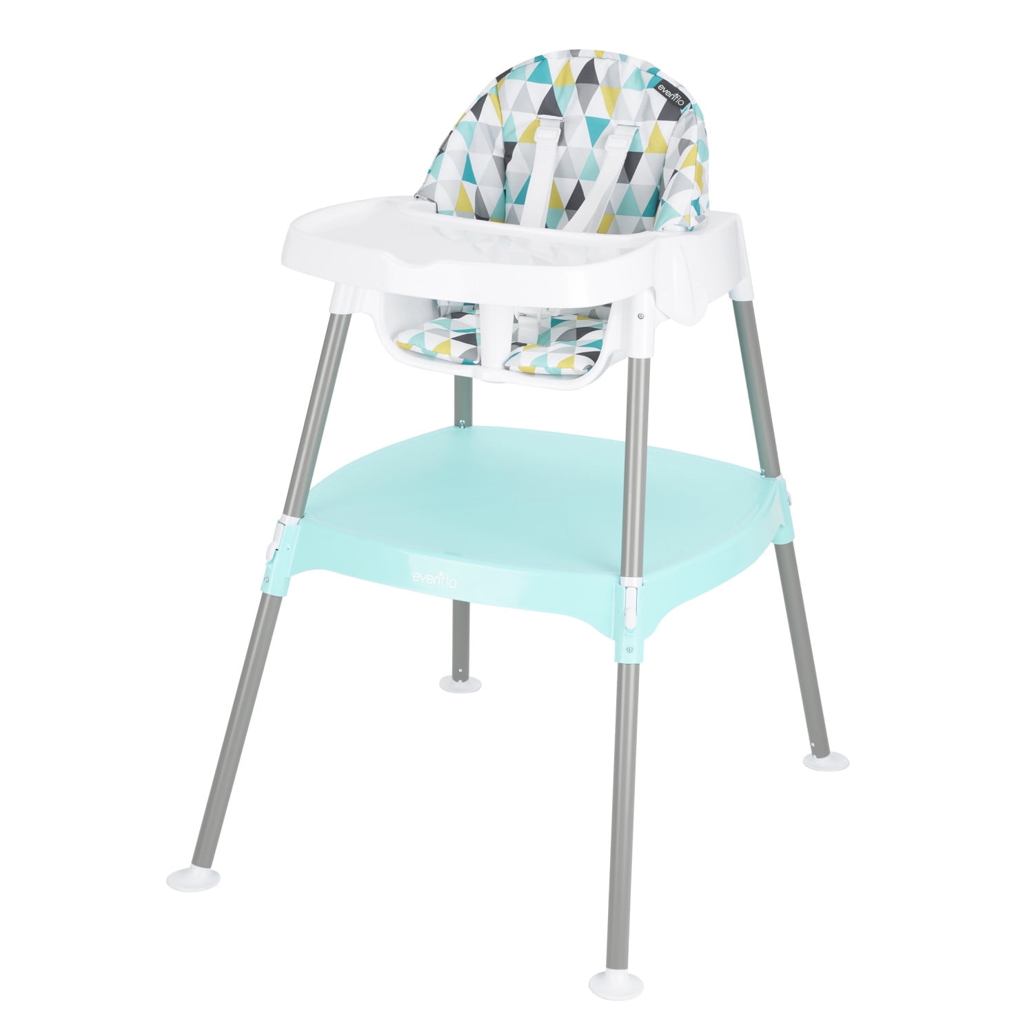 Evenflo 4-in-1 Convertible Baby High Chair with Fe