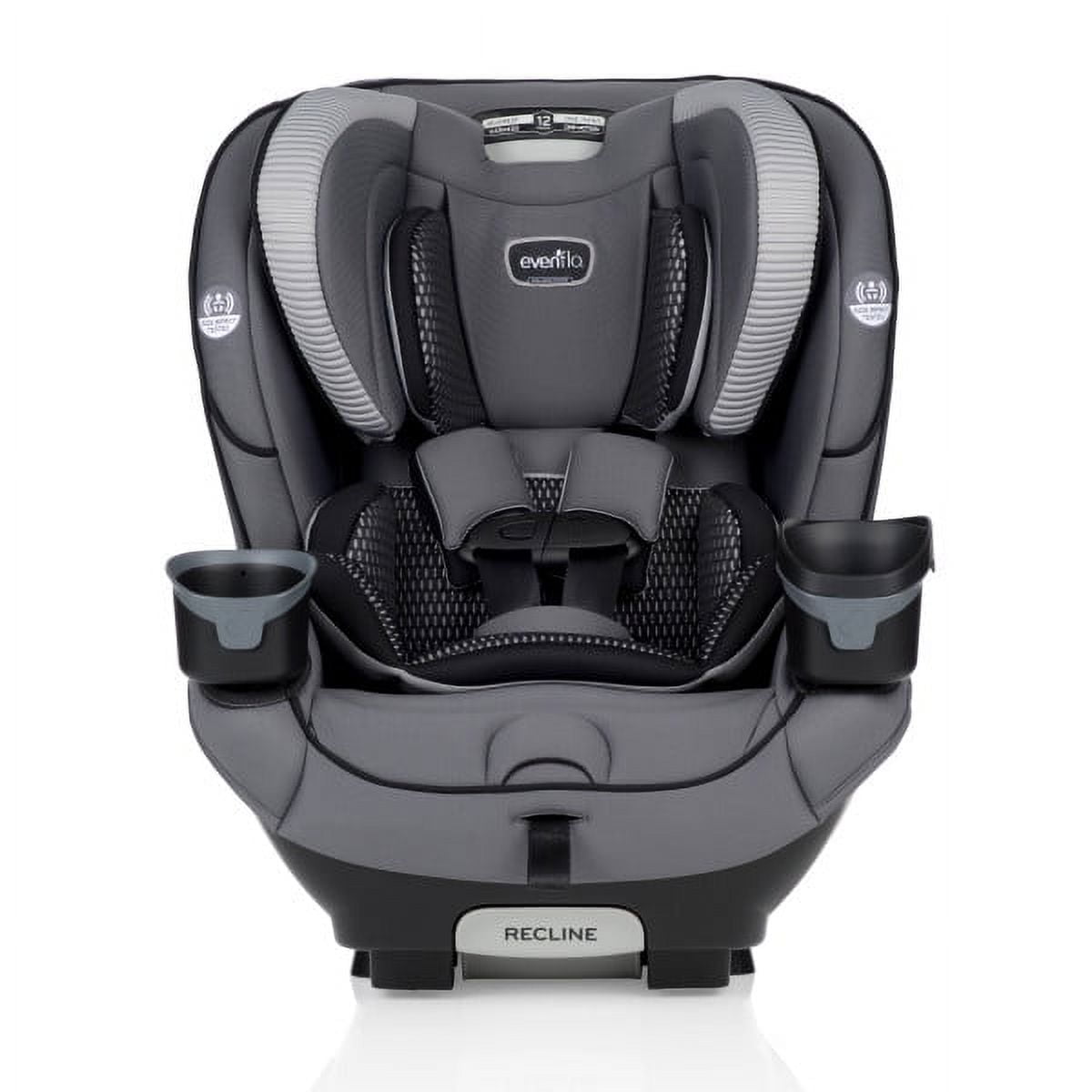 Evenflo - Brandclub - Evenflo EveryFit 4-In-1 Convertible Car Seat (Winston  Gray)