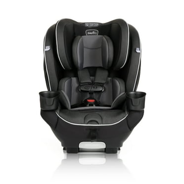 Evenflo EveryKid 3-in-1 Convertible Car Seat (Livingston Gray), Infant - 12 Years