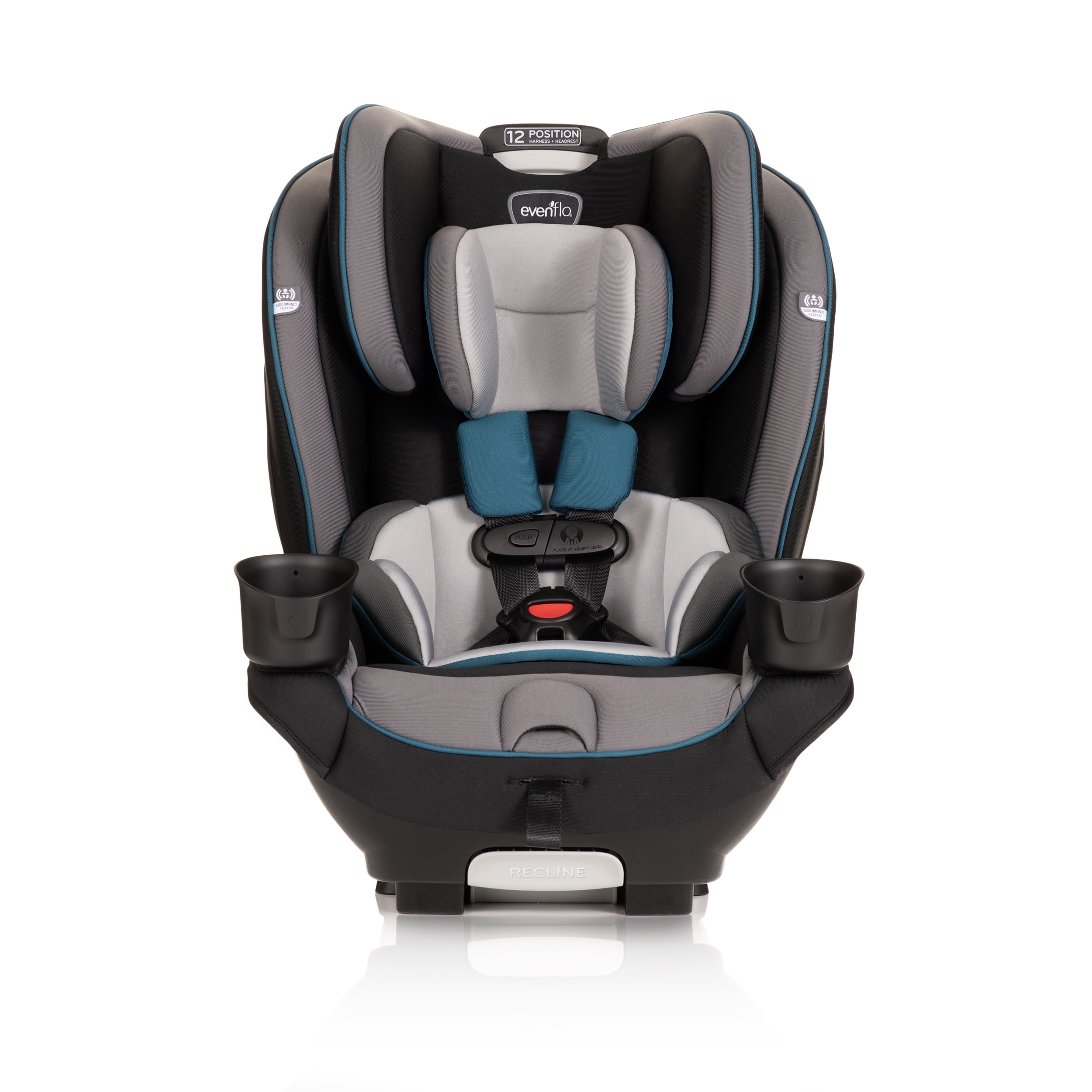 Have a Seat 4個セット Evenflo EveryKid 4-in-1 Convertible Car Seat, Blue - Walmart.com