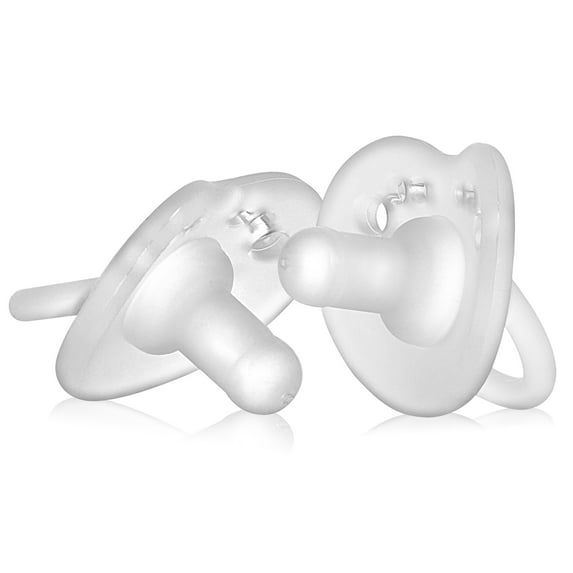 Evenflo Balance + Stage 1 Cylindrical Silicone Pacifier - 0 Months+, 2ct