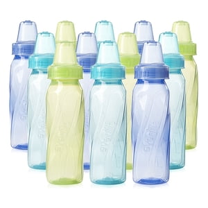 Evenflo Feeding Classic Tinted Bottles 8oz, 12-Pack
