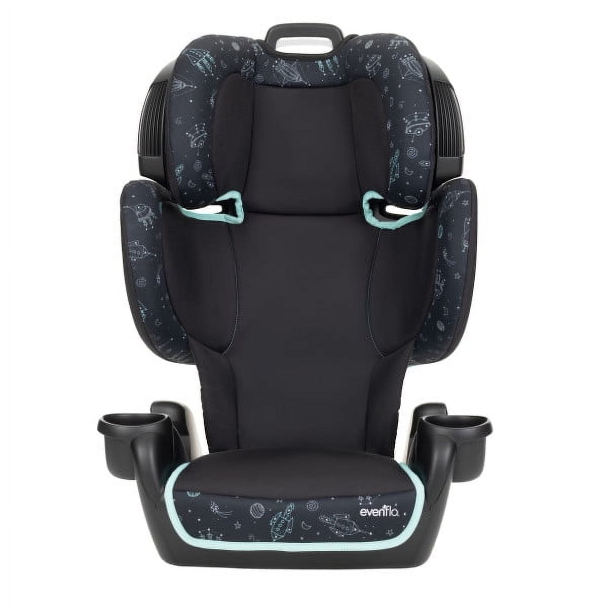 Evenflo GoTime LX Booster Car Seat (Astro Blue), 4 Years +