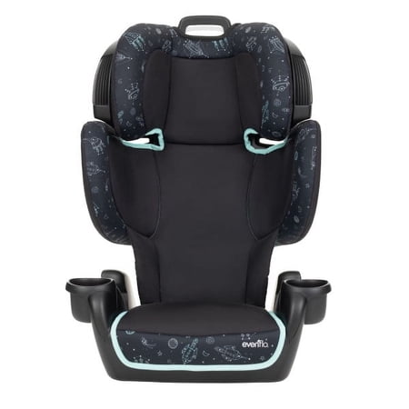 Evenflo GoTime LX Booster Car Seat (Astro Blue), 4 Years +
