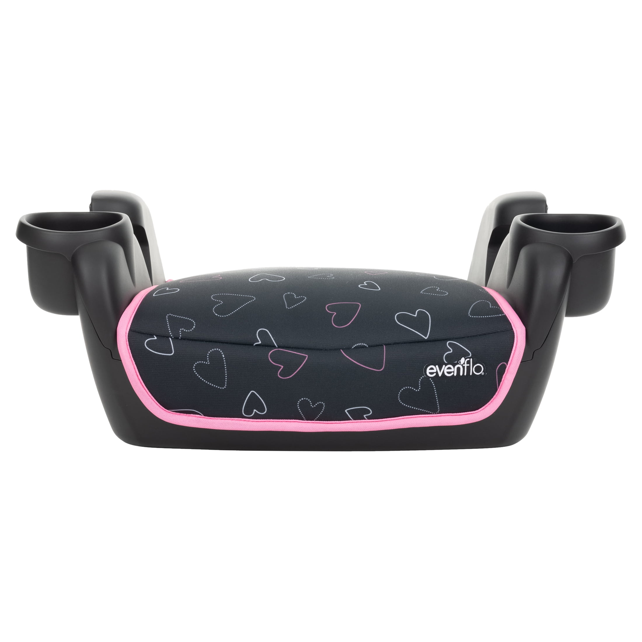 Evenflo GoTime No Back Booster Car Seat (Amore Pink)