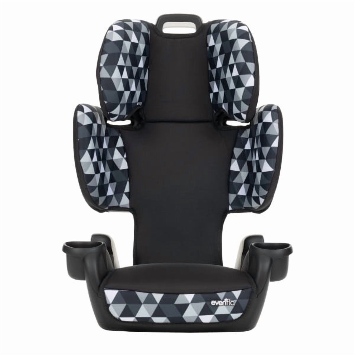 Evenflo Go Time Sport Booster Car Seat, Brighton Gray