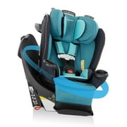 Evenflo Gold Revolve360 Extend All-in-One Rotational Car Seat with Green & Gentle Fabric (Champagne)