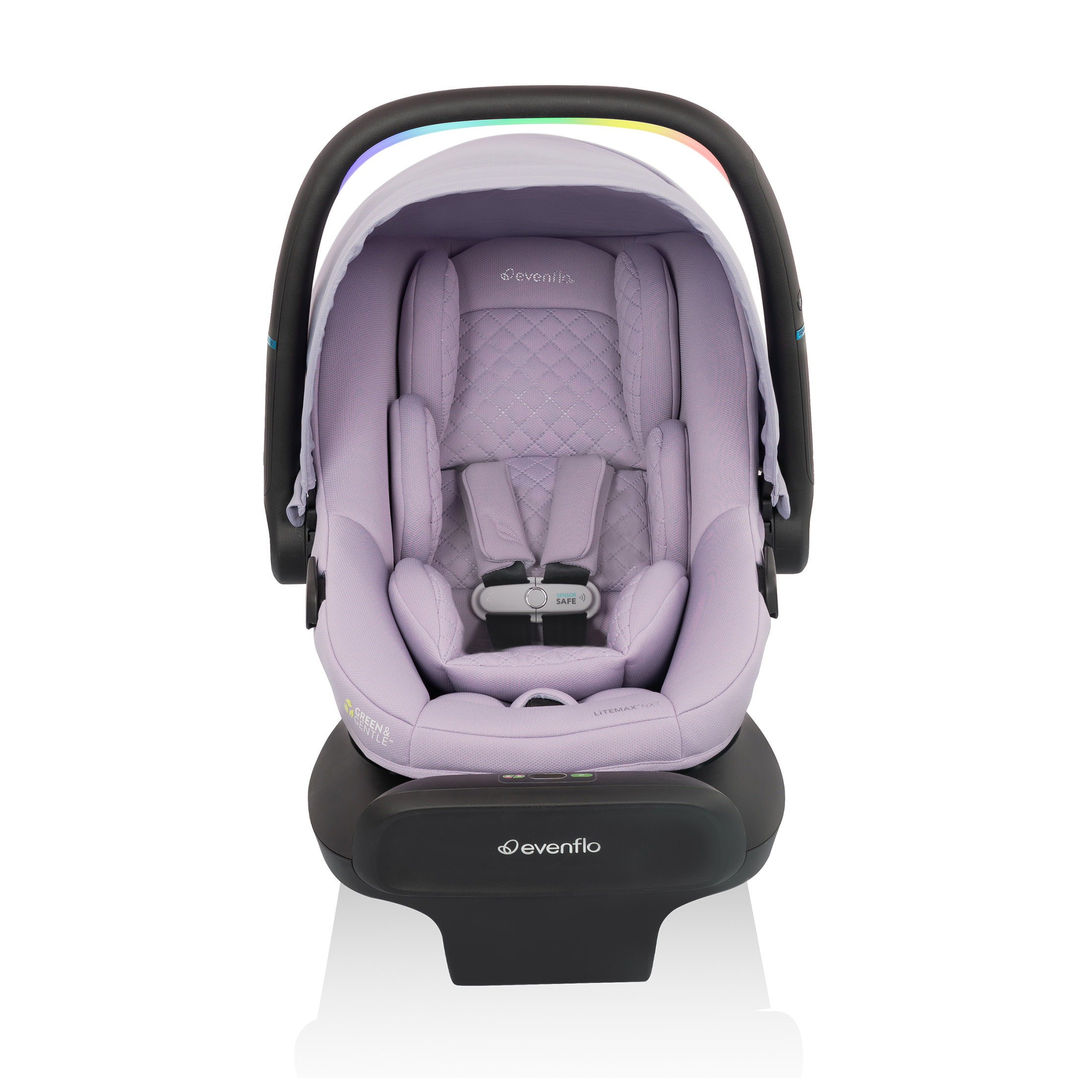 Evenflo LiteMax NXT Infant Car Seat With SensorySoothe Agate: What Stands Out on Walmart