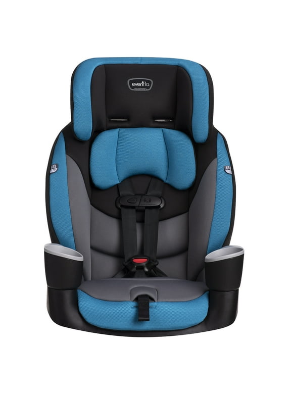 Evenflo Maestro Sport Harness Booster Toddler Car Seat (Palisade Blue)