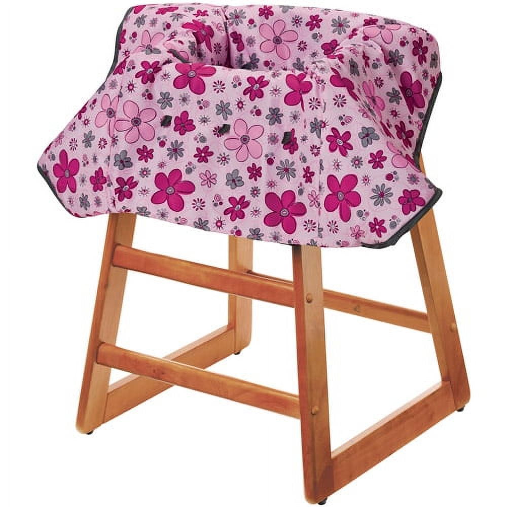 Evenflo MultiUse High Chair and Shopping Cart Cover, Daisy Scribble