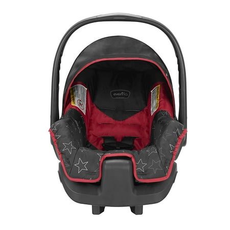 Evenflo Nurture Infant Car Seat, Red