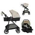 thumbnail image 1 of Evenflo Omni Signature Travel System with LiteMax Infant Car Seat, Coastal Coffee, 1 of 7