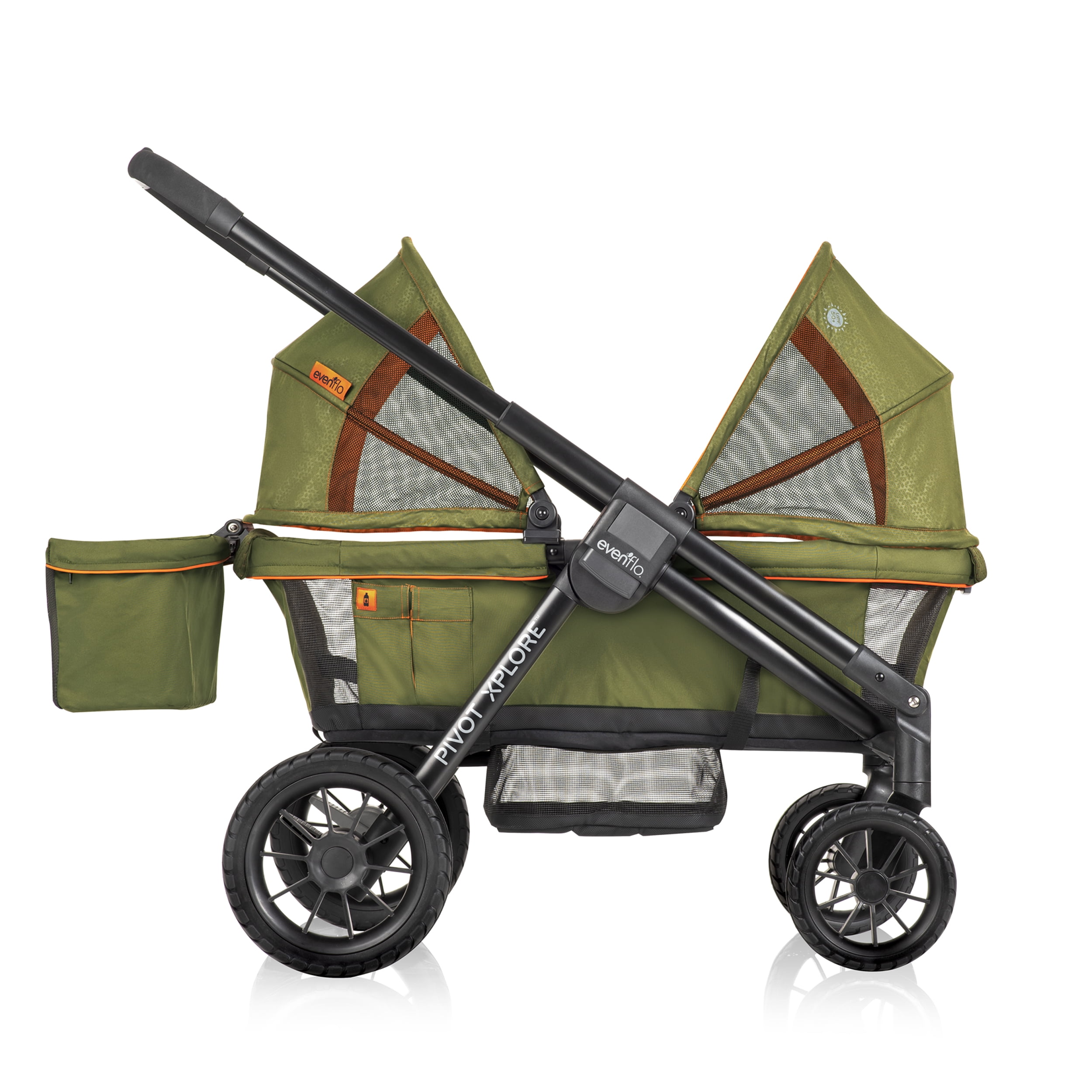 Evenflo Pivot Xplore All-Terrain Stroller Wagon (Ranger Green), Unisex, 6 months - 5 Years - image 1 of 24