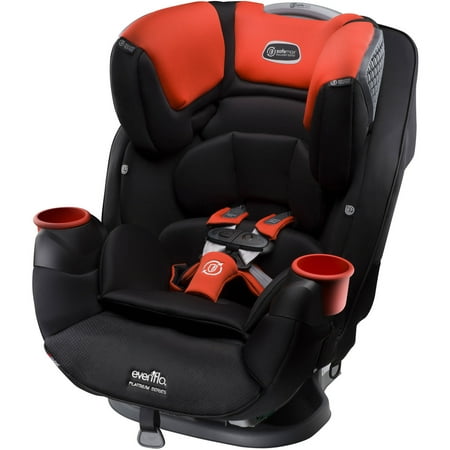 Evenflo Platinum SafeMax All-In-One Convertible Car Seat, Mason