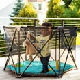 thumbnail image 1 of Evenflo Play-Away Portable Playard Lite , Cedar Park Blue, Unisex, 1 of 9