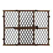 Evenflo Position & Lock Adjustable Wood Baby Gate, (Farmhouse Collection), Fits Openings 26 - 42 in. Wide