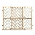 thumbnail interactive-video image 1 of Evenflo Position & Lock Value Adjustable Wood Baby Gate, Fits Openings 26 - 42 in. Wide, 1 of 9