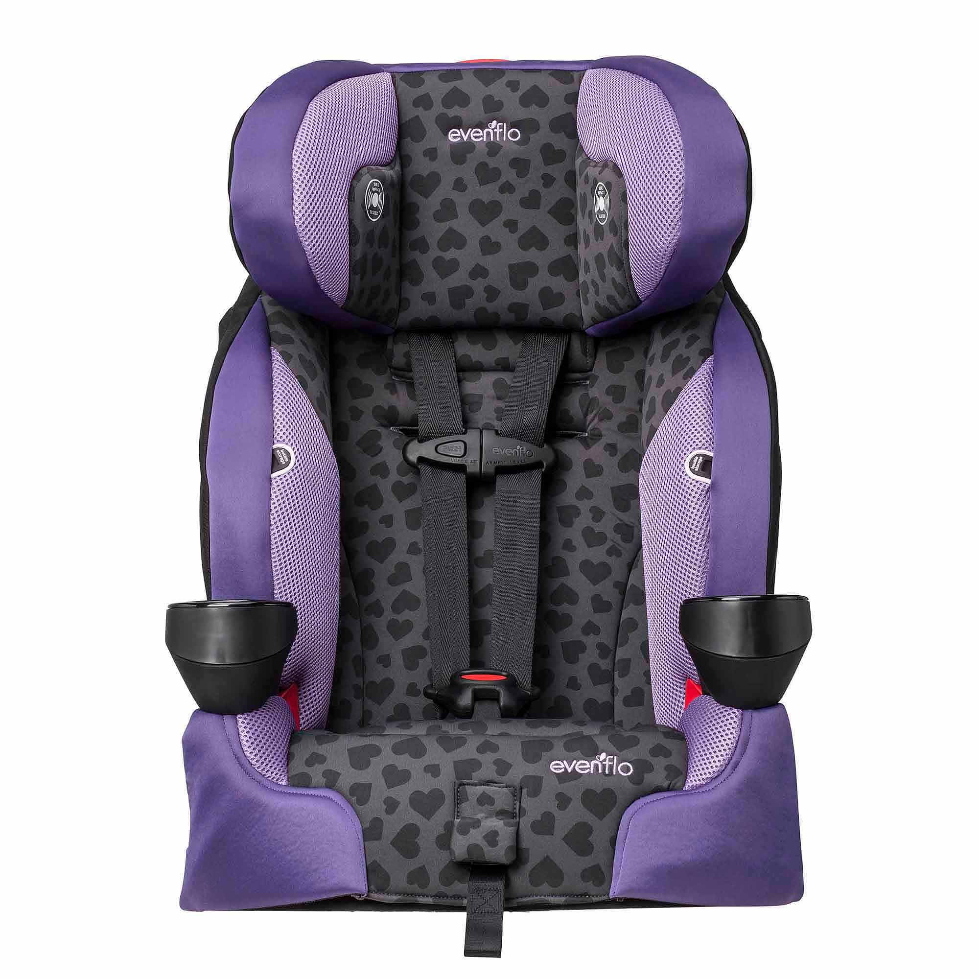 Evenflo SecureKid LX Harness Booster Car Seat, Anna