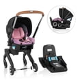 thumbnail image 1 of Evenflo Shyft DualRide Infant Car Seat and Stroller Combo w Carryall Storage & Extended Canopy, Opal, 1 of 30
