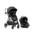 thumbnail image 1 of Evenflo Shyft Intuiti+ Travel System featuring LiteMax NXT with SensorySoothe, Eclipse Black, 1 of 7