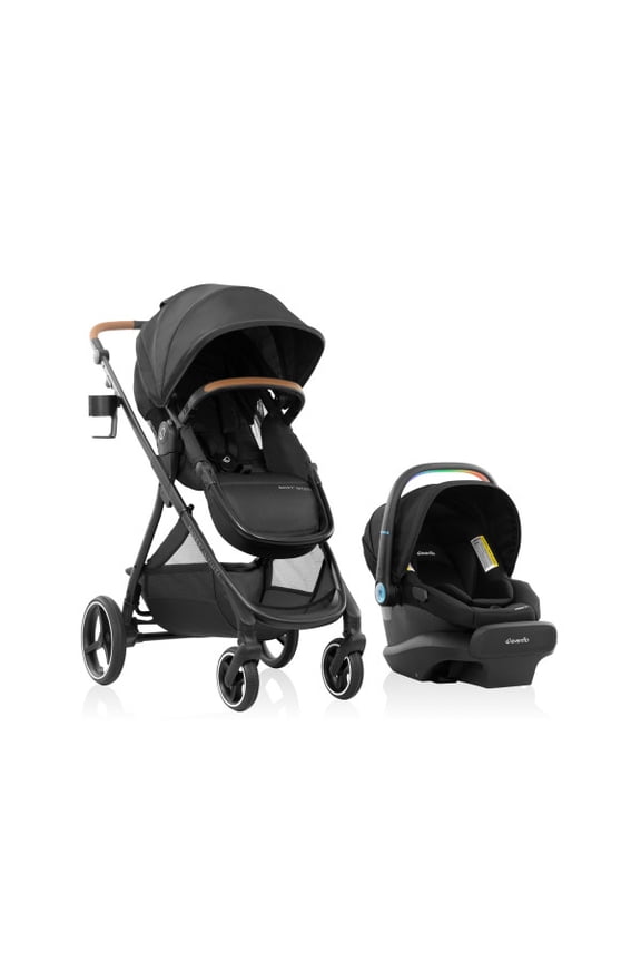 Shyft Intuiti+ Travel System featuring LiteMax NXT with SensorySoothe, Eclipse Black