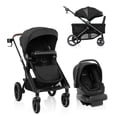 thumbnail image 1 of Evenflo Transformer Stroller to Wagon Travel System Featuring LiteMax NXT Infant Car Seat, 1 of 7