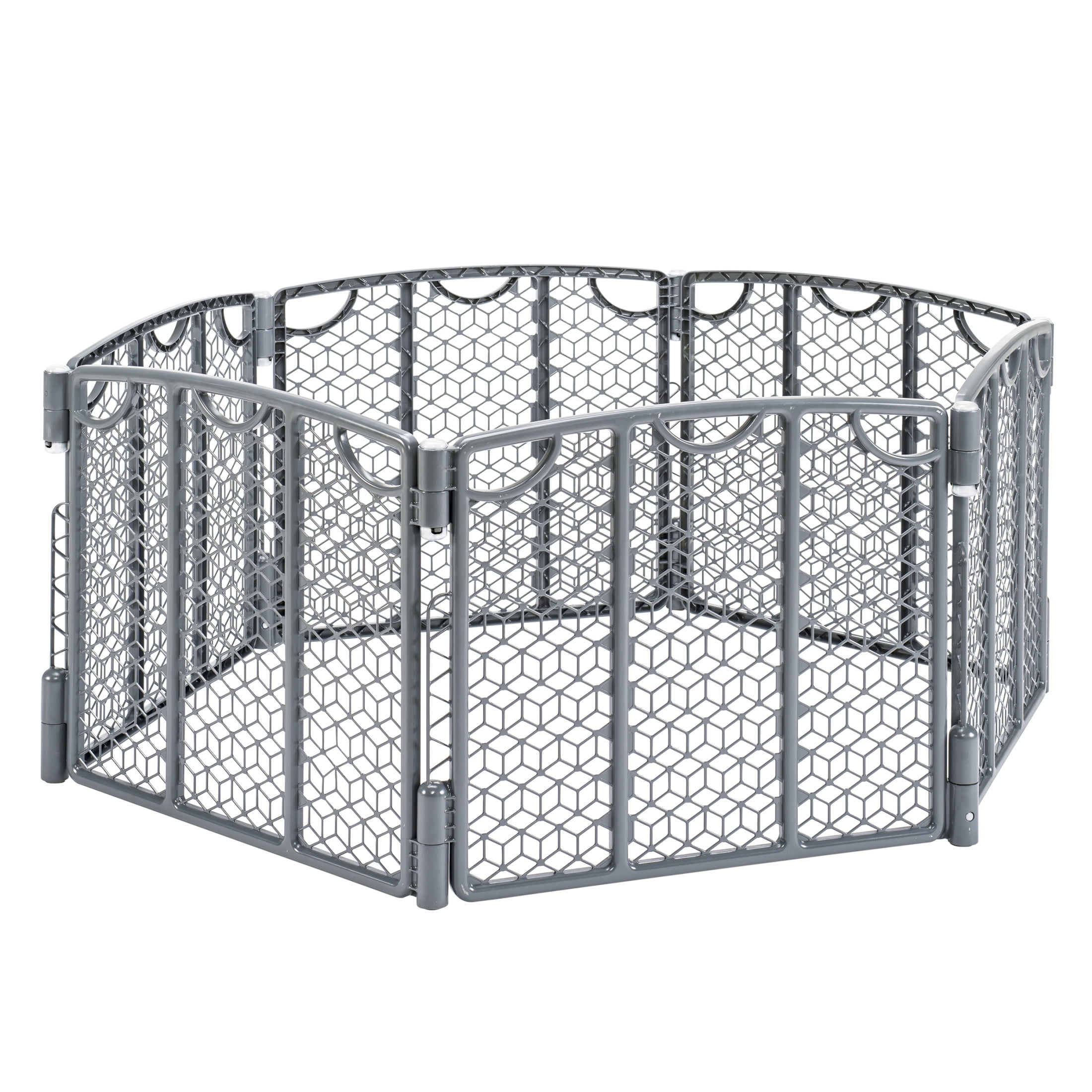 Evenflo Versatile Play Space Adjustable Play Area (Cool Gray Evenflo Versatile Play Space Adjustable Play Area (Cool Gray