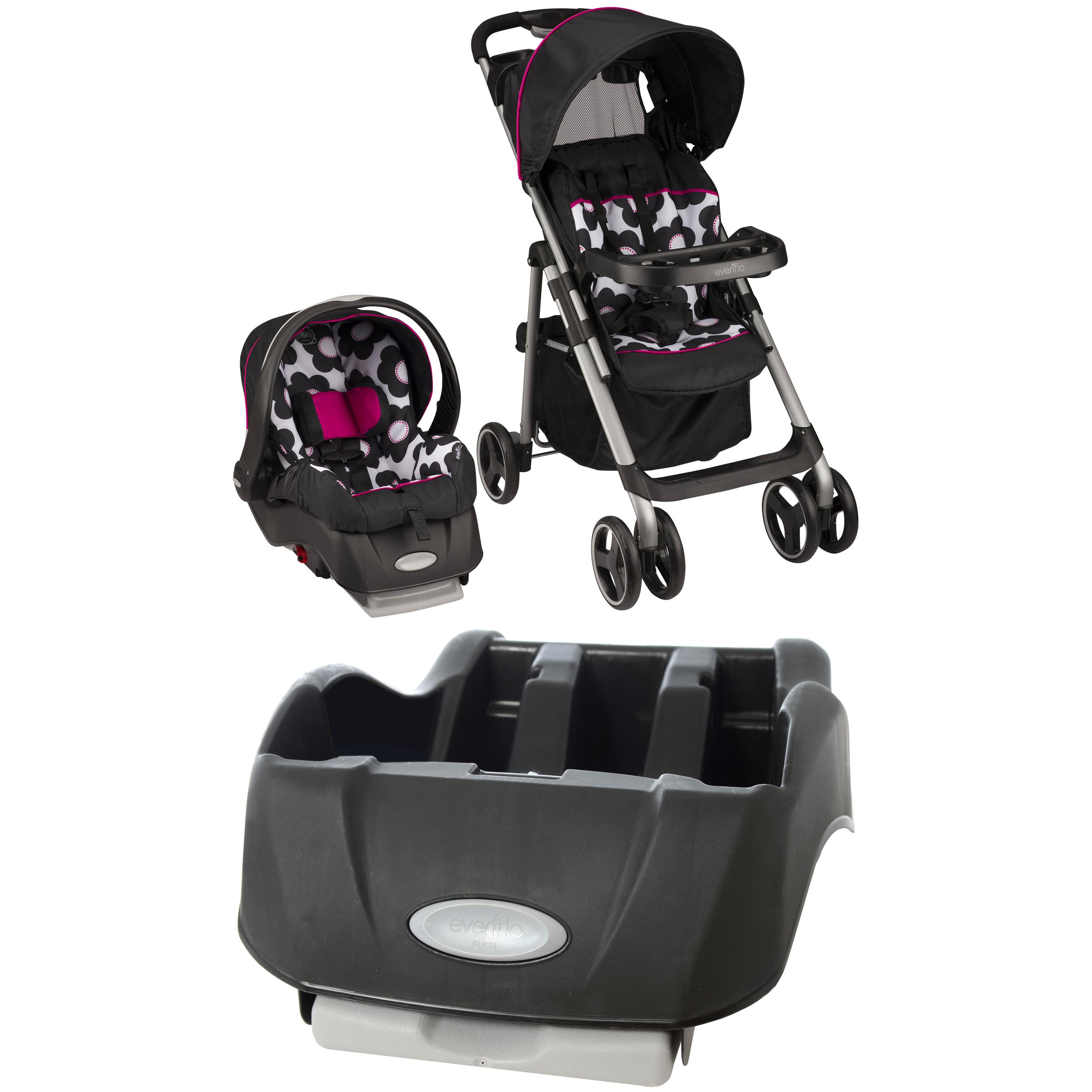 Evenflo Vive Sport Travel System Marianna with BONUS Car Seat Base Walmart
