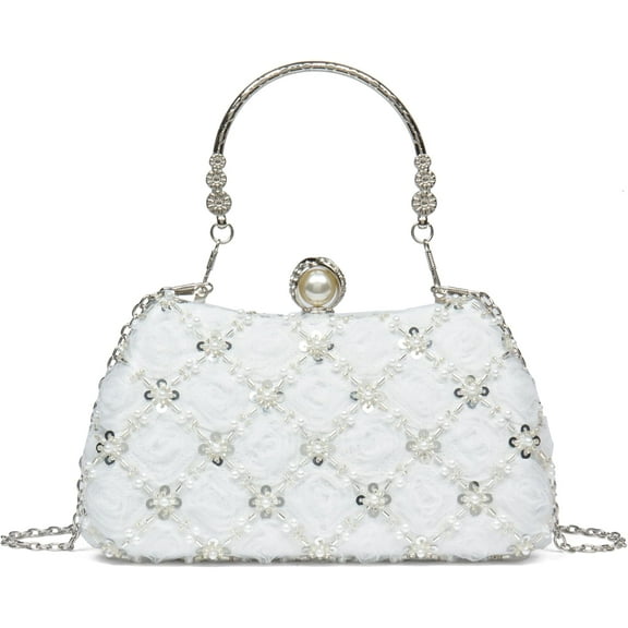 Evening Bag Floral Clutch for Women Wedding Purse Bridal Handbags Clutch Elegant
