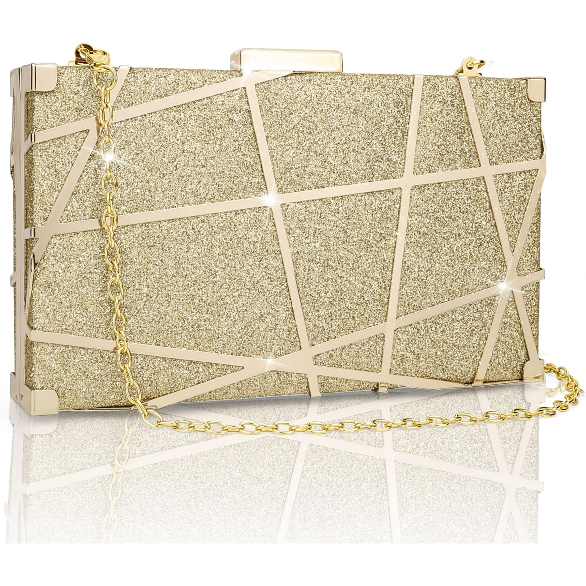 Evening Bag Small Clutch Purses Leopard Purse Formal Wedding Handbag for Women Fashion Crossbody Bags With Chain