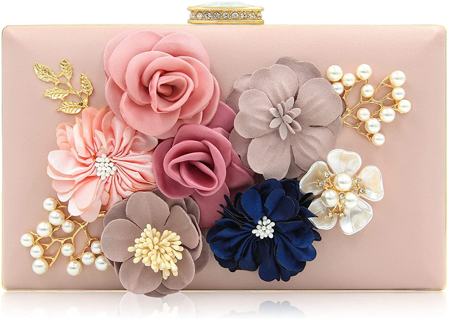 Floral clearance evening clutch