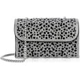 thumbnail image 1 of Evening Bag for Women Sparkly Shoulder Bag Rhinestone Clutch Purse with Detachable Chain, 1 of 8
